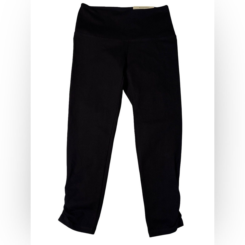 Soft Surroundings Women’s Black Slimsations Cropped Leggings #28125 Size XS NWT